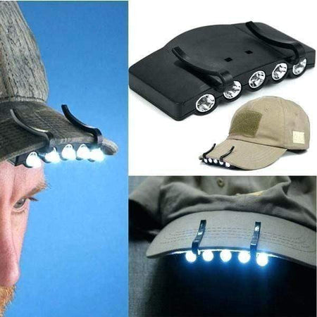 LED Hat Brim Lights - PeekWise