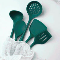 Thumbnail for Green Silicone Utensil Set PeekWise