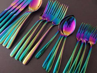 Thumbnail for Prismatic Rainbow Cutlery (4 Piece Set)