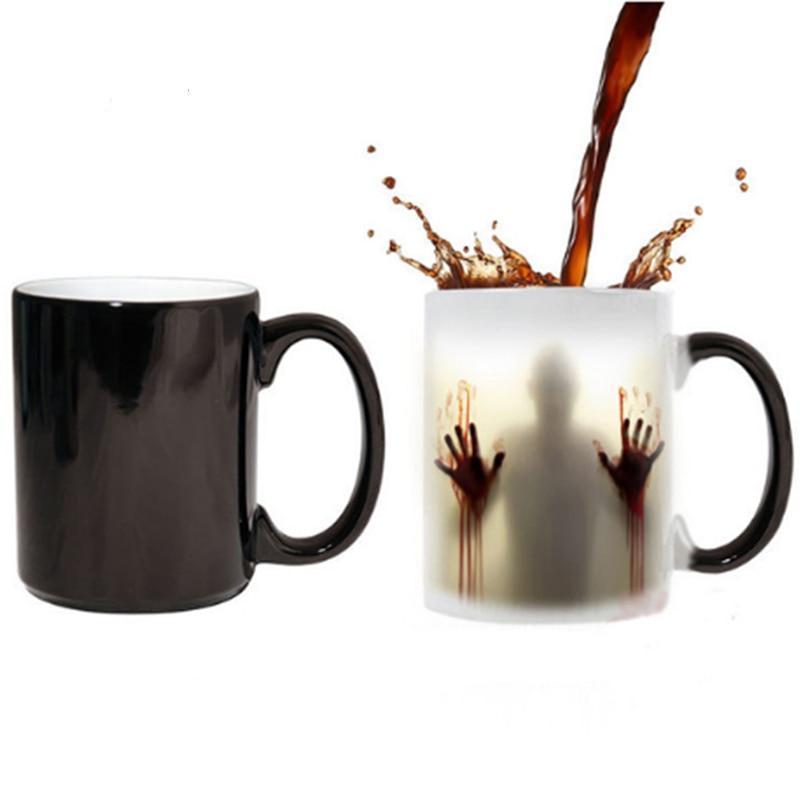 Heat Sensitive Bloody Hands Mug