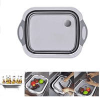 Thumbnail for Collapsible Wash Tub Cutting Board PeekWise