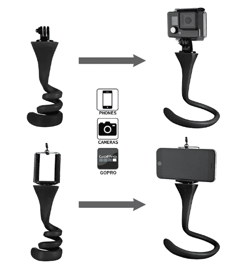 Flexible Camera Stand Selfie Stick PeekWise