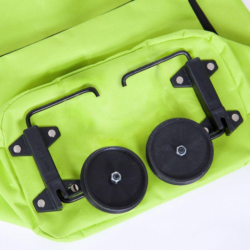 Foldable Eco Friendly Shopping Bag With Wheels
