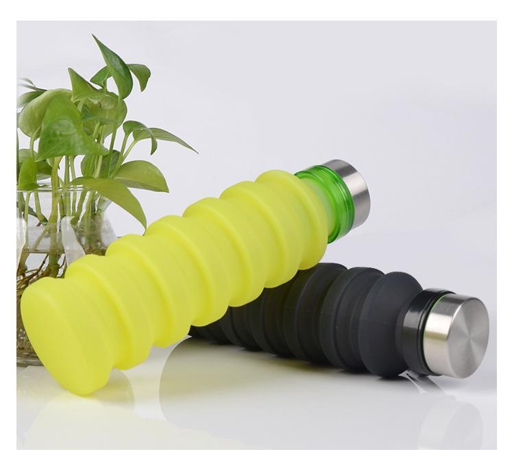 Aqua - Collapsible Silicone Water Bottle