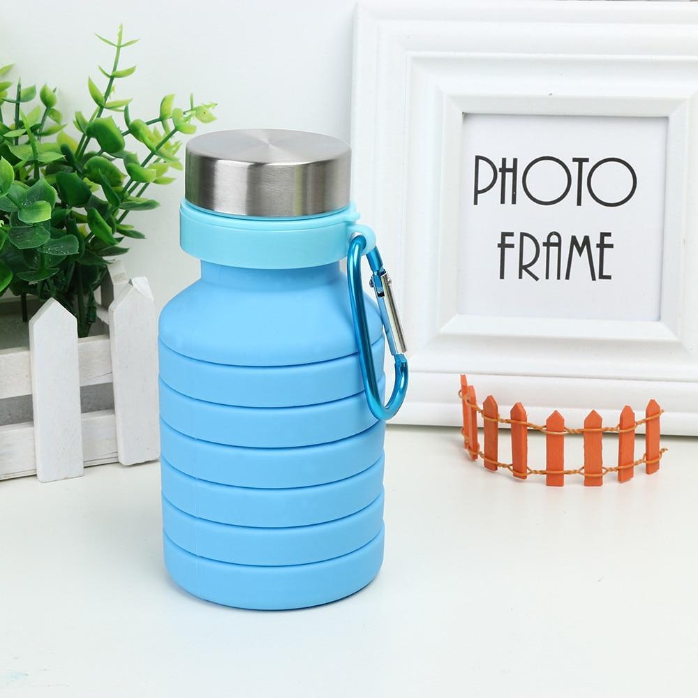 Aqua - Collapsible Silicone Water Bottle