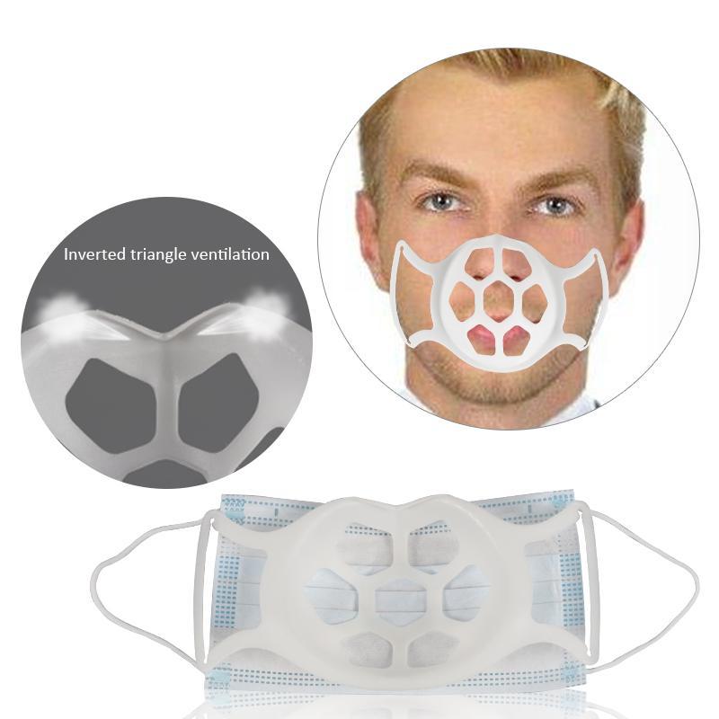 3D Large Softer Face Mask Bracket for More Breathing Space