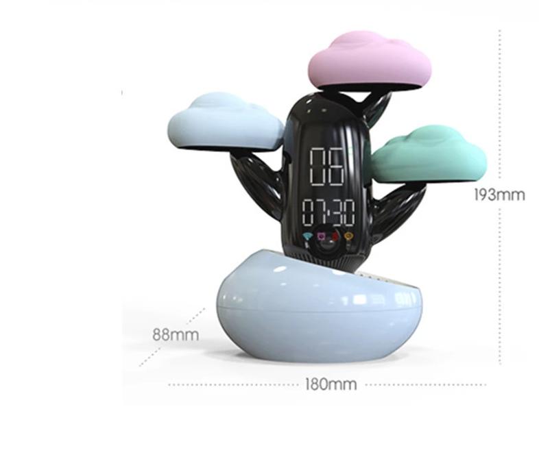 Cakty - LED Weather & Clock Bedside Buddy