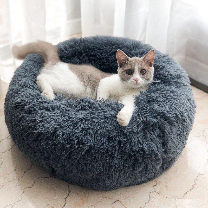 Comfy Faux Fur Pet Bed