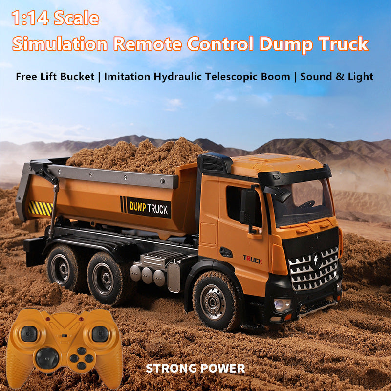 1:14 Simulation RC Dump Truck PeekWise