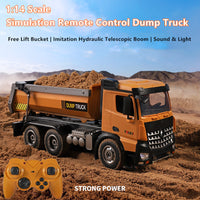 Thumbnail for 1:14 Simulation RC Dump Truck PeekWise