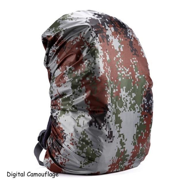 Rain-Resistant Backpack Raincoat - PeekWise