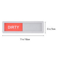 Thumbnail for Clean-Dirty Magnetic Slider Sign PeekWise