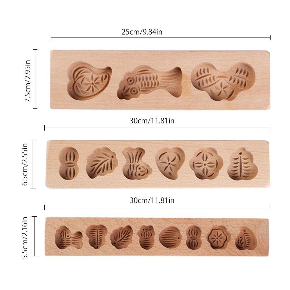 Artisan Christmas Cookie Molds