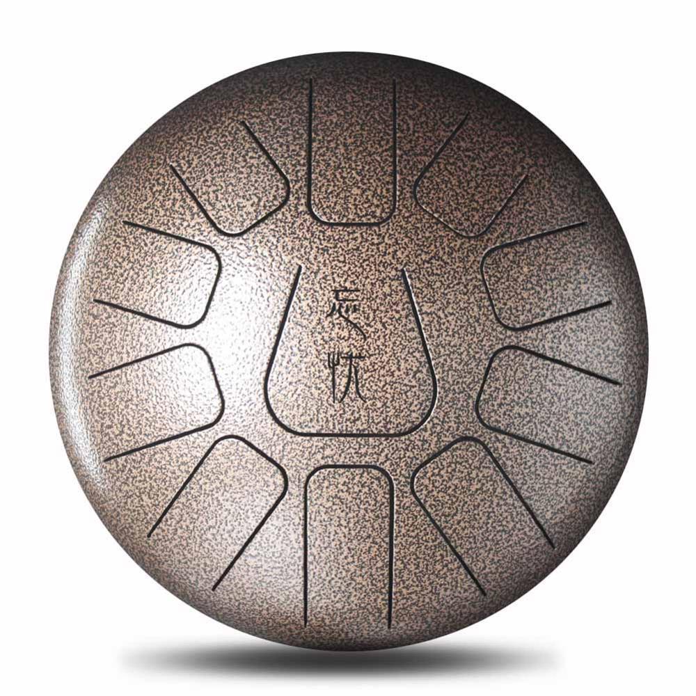 10 Inch 11- Tone Steel Tongue Drum PeekWise