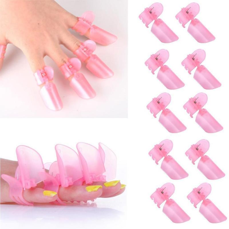 10 Nail Protect Fresh Polish Armor Clips PeekWise