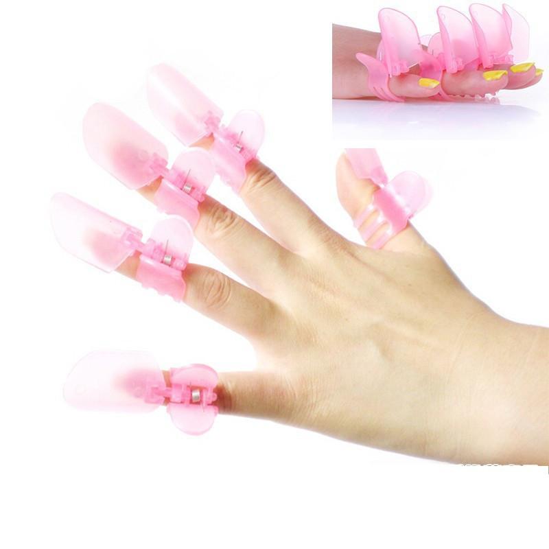 10 Nail Protect Fresh Polish Armor Clips PeekWise