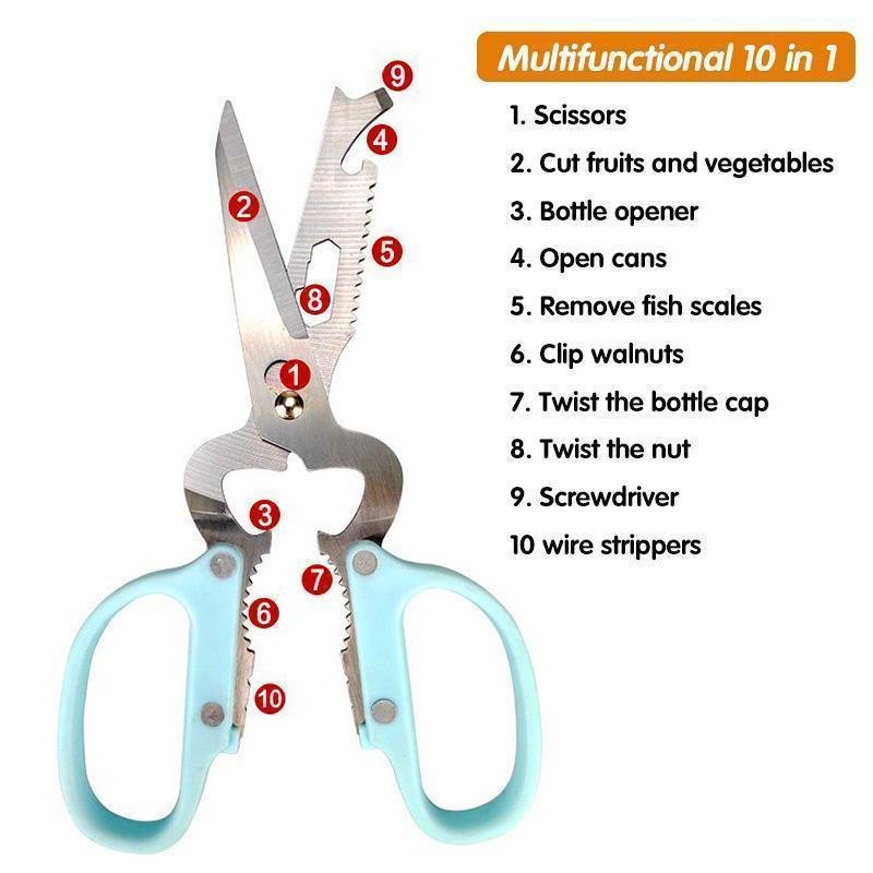 10 in 1 Detachable Scissors PeekWise