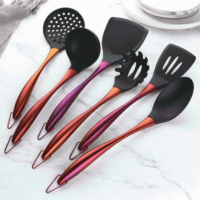 Gold Cooking Utensils Set PCS PeekWise