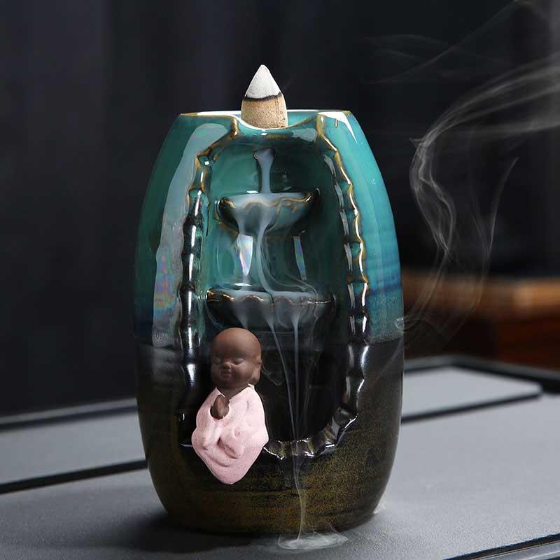 Waterfall River Backflow Incense Holder