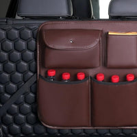 Thumbnail for PU Leather Car Trunk Organizer