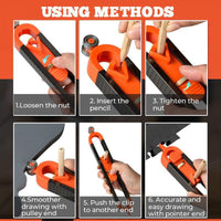 Thumbnail for Precise Contour Gauge with Lock