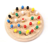 Thumbnail for Wooden Memory Chess Game