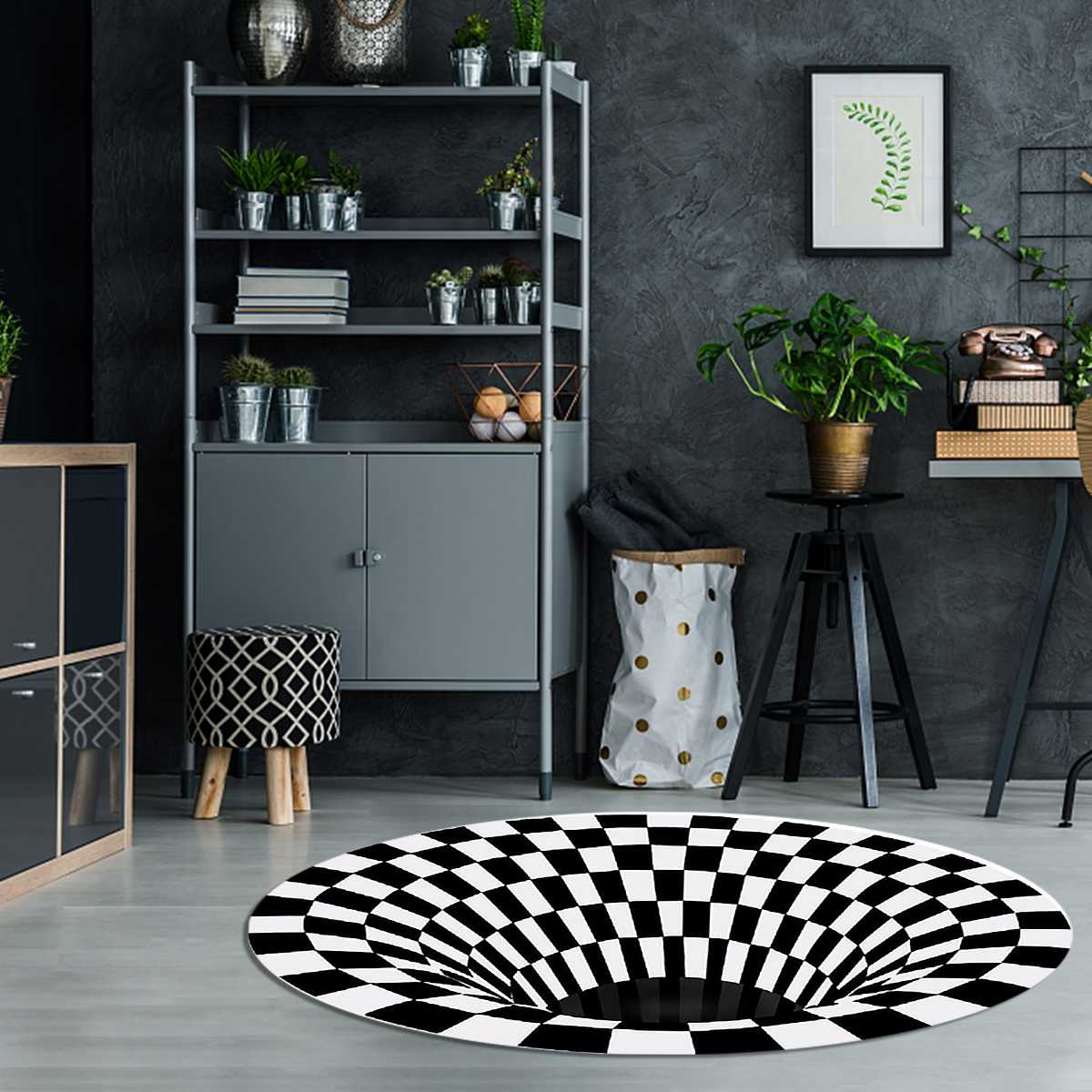 Vortex Illusion Rug