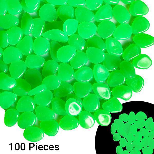 Glow-in-the-Dark Garden Pebbles