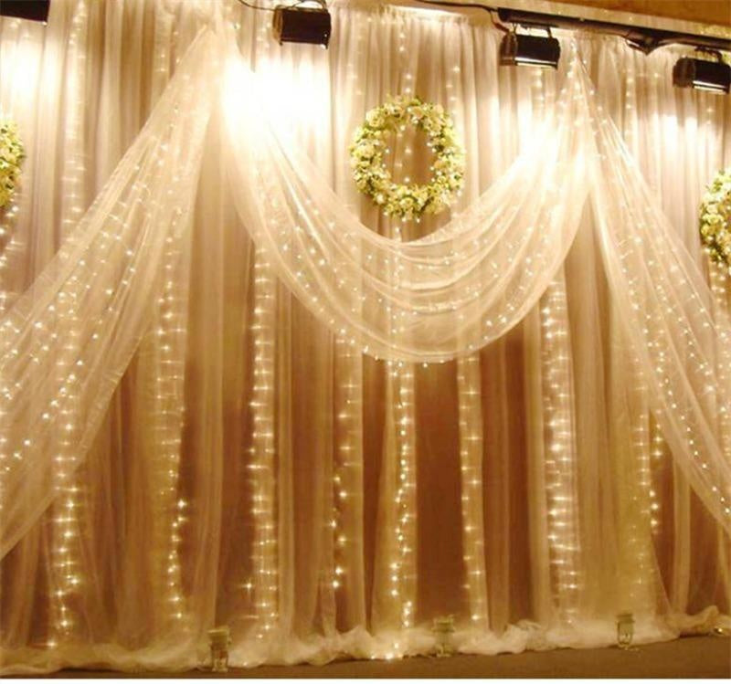 10Ft String Curtain Light PeekWise