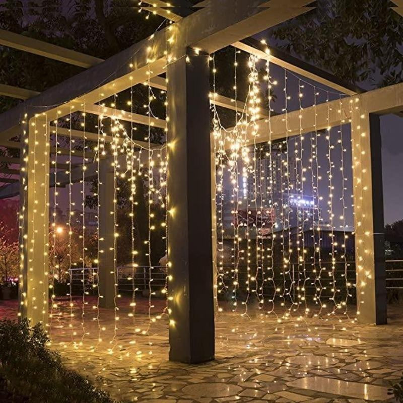 10Ft String Curtain Light PeekWise