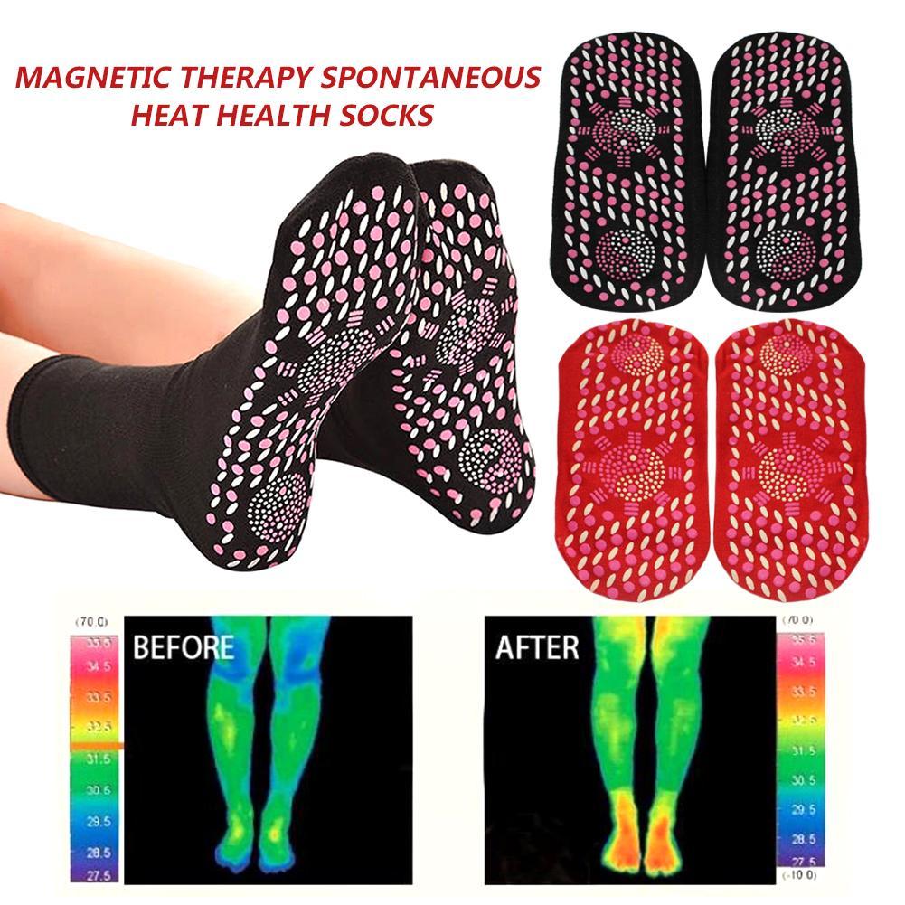 Tourmaline Thermal Circulation Self Heating Shaping Socks