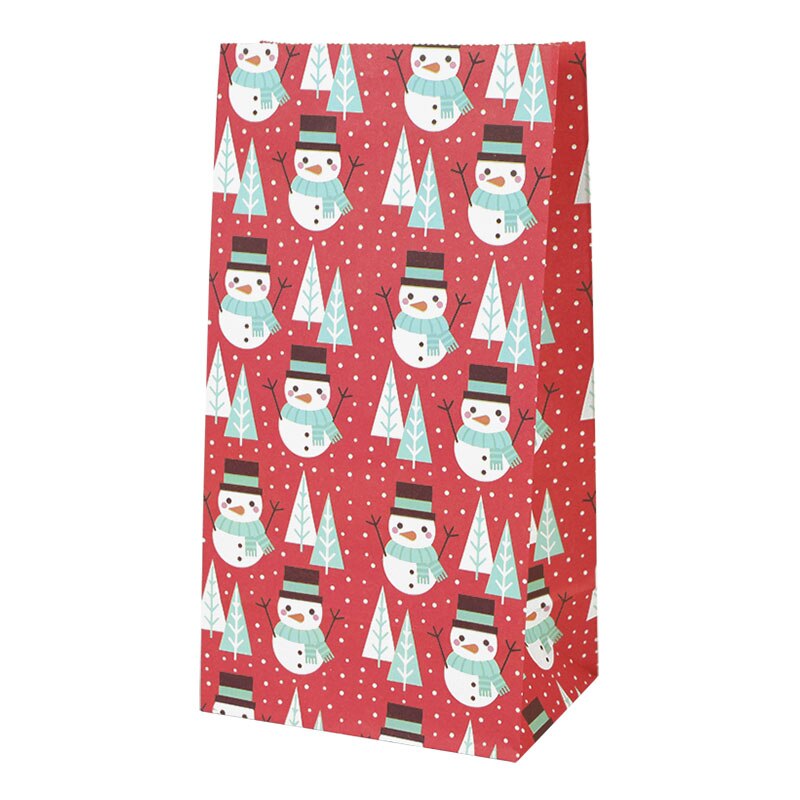 10pcs Paper Candy Cookie Bag for christmas PeekWise