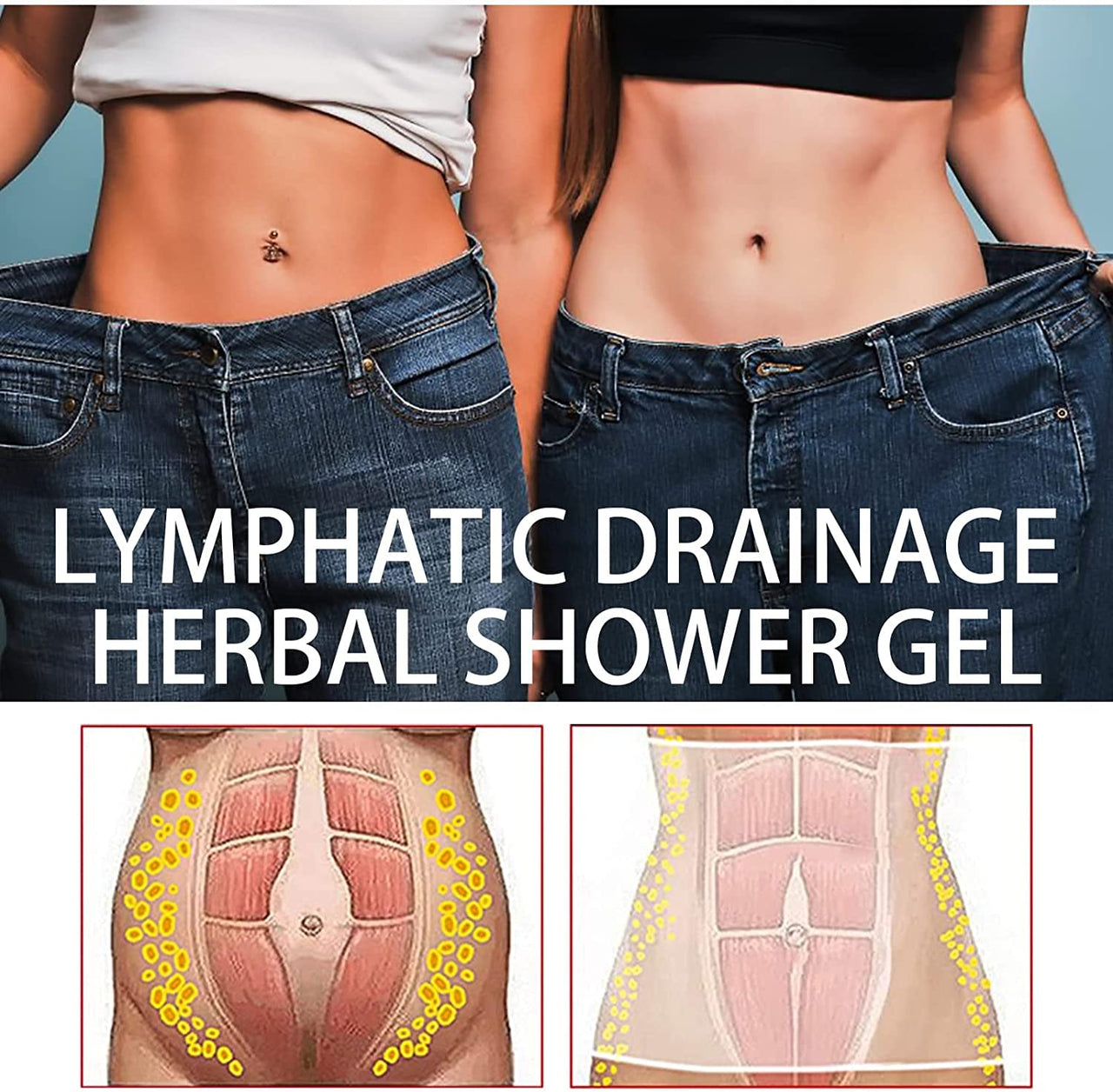 Jaysuing Lymphatic Drainage Herbal Shower Gel