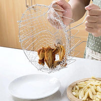 Thumbnail for 12-in-1 Flexible Kitchen Basket Stainless Steel PeekWise