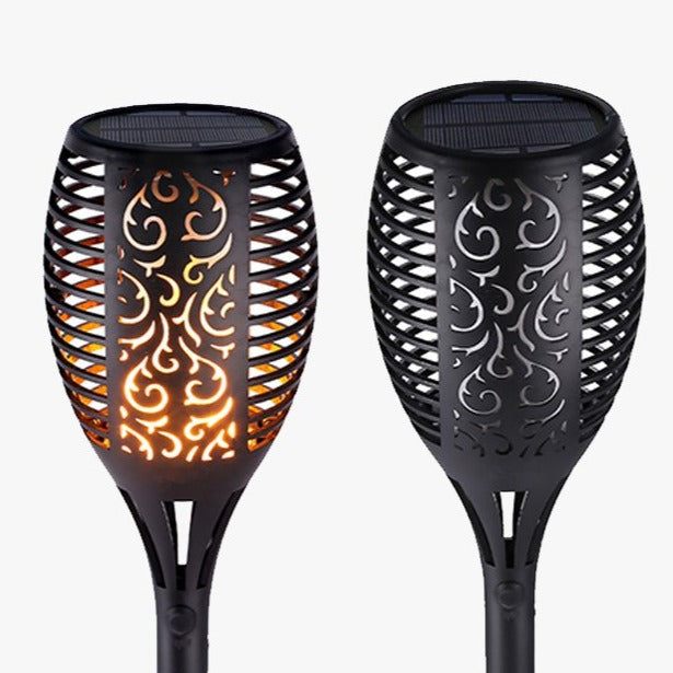 Solar Flame Flickering Lamp Torch