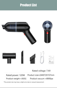 Thumbnail for Wireless Car Vacuum Cleaner