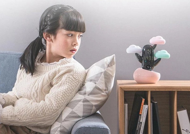 Cakty - LED Weather & Clock Bedside Buddy