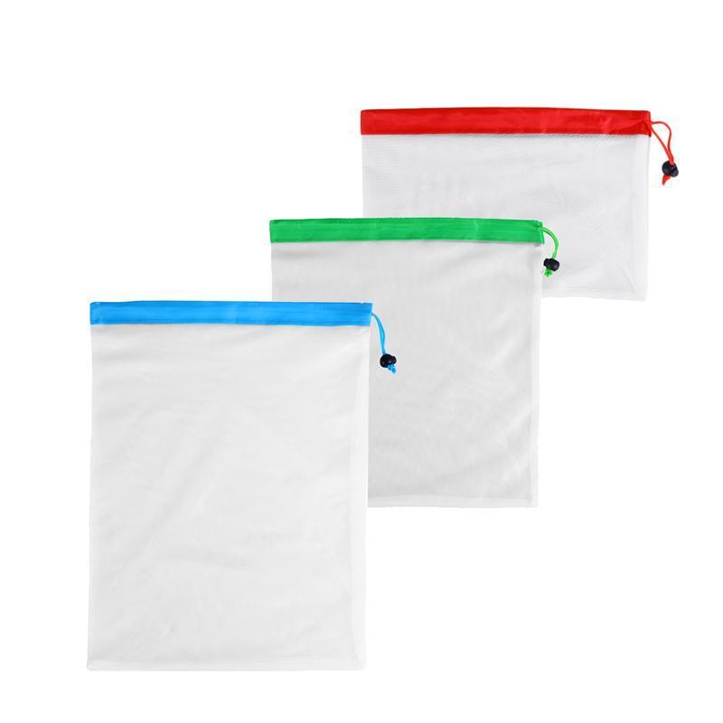 12pcs Reusable Mesh Produce Bags PeekWise