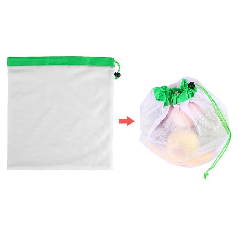 12pcs Reusable Mesh Produce Bags PeekWise