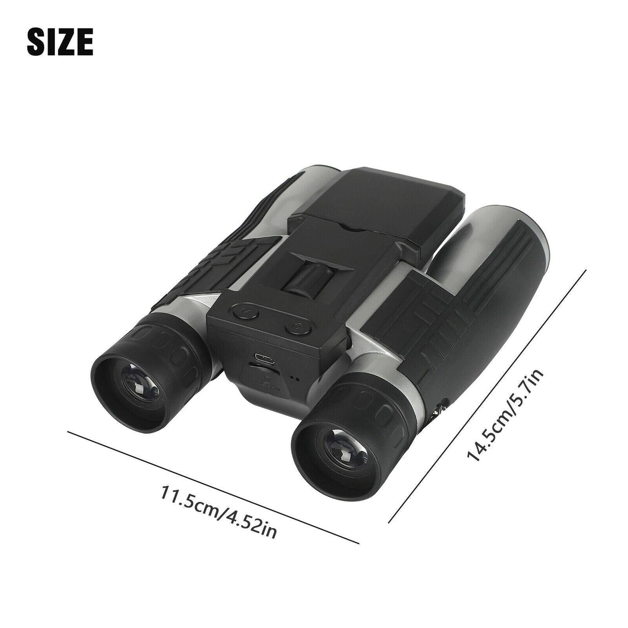 12x32 Digital Camera Binoculars PeekWise