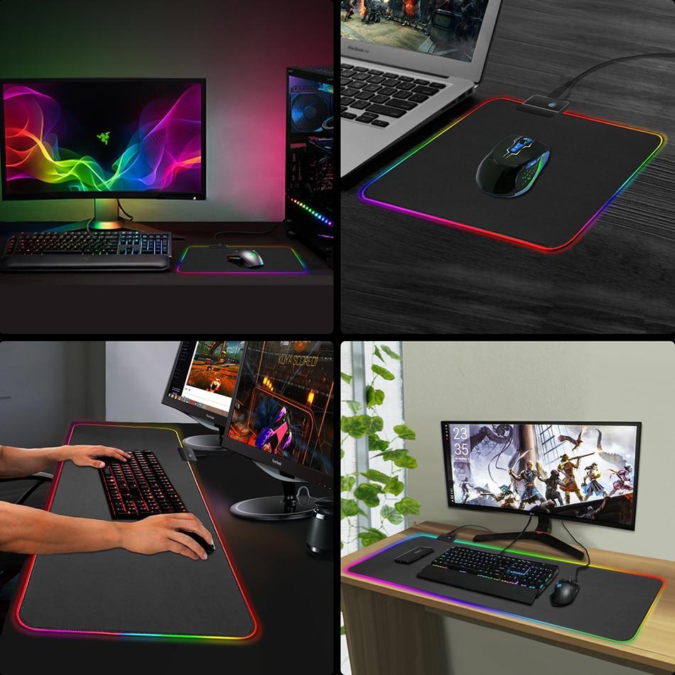 13 Light Mode RGB Mouse Pad PeekWise