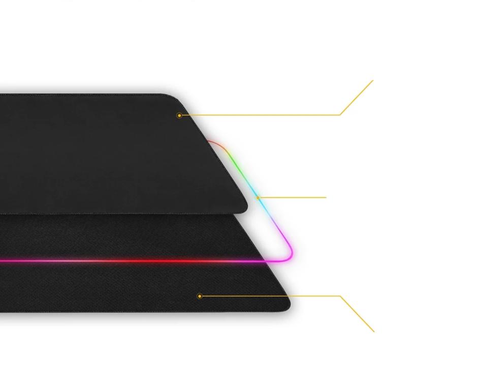 13 Light Mode RGB Mouse Pad PeekWise