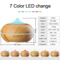 Thumbnail for Aroma Essential - Wooden Oil Diffuser