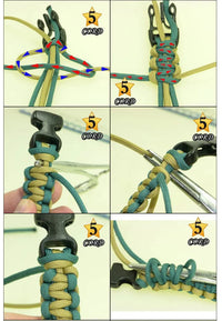 Thumbnail for 15-in-1 Survival Paracord Bracelet