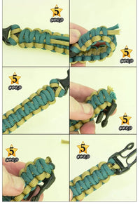 Thumbnail for 15-in-1 Survival Paracord Bracelet