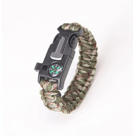 15-in-1 Survival Paracord Bracelet