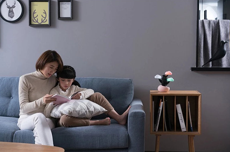 Cakty - LED Weather & Clock Bedside Buddy