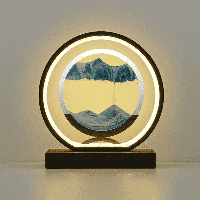 Round LED Sand Art PeekWise