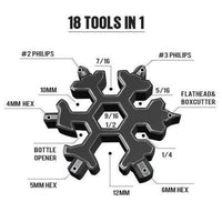 Thumbnail for 18-in-1 Snowflake Multi Tool PeekWise