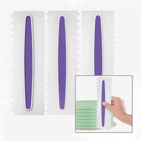 Thumbnail for Cake Spatula Comb Set PeekWise